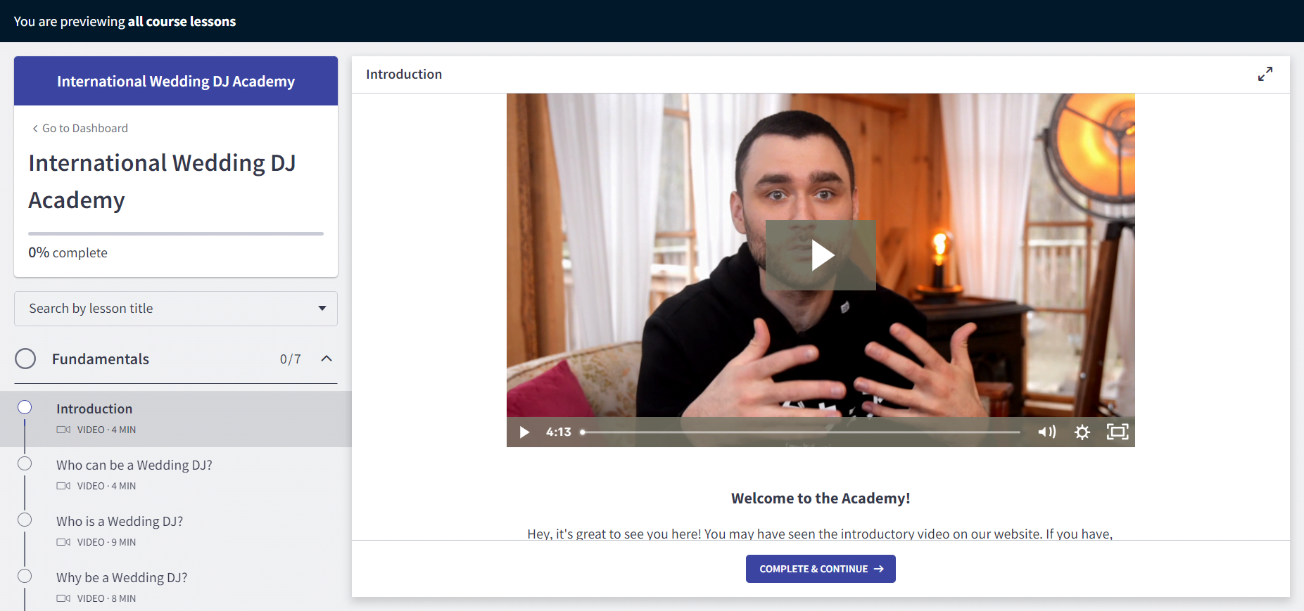 course on thinkfic